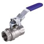 AIRpipe Safety Exhausting Double Female NPT Nickel Plated Ball Valve (Locking)