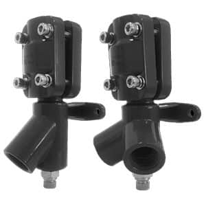 AIRpipe Angeled Two-Port Female NPT Wall Bracket