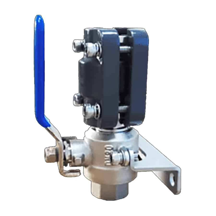 AIRpipe One-Port Female NPT Wall Bracket