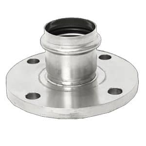 AIRpipe 10in ANSI Flange to 10" Pipe (Bolts and Gasket Included) (304 SS) - Image 1
