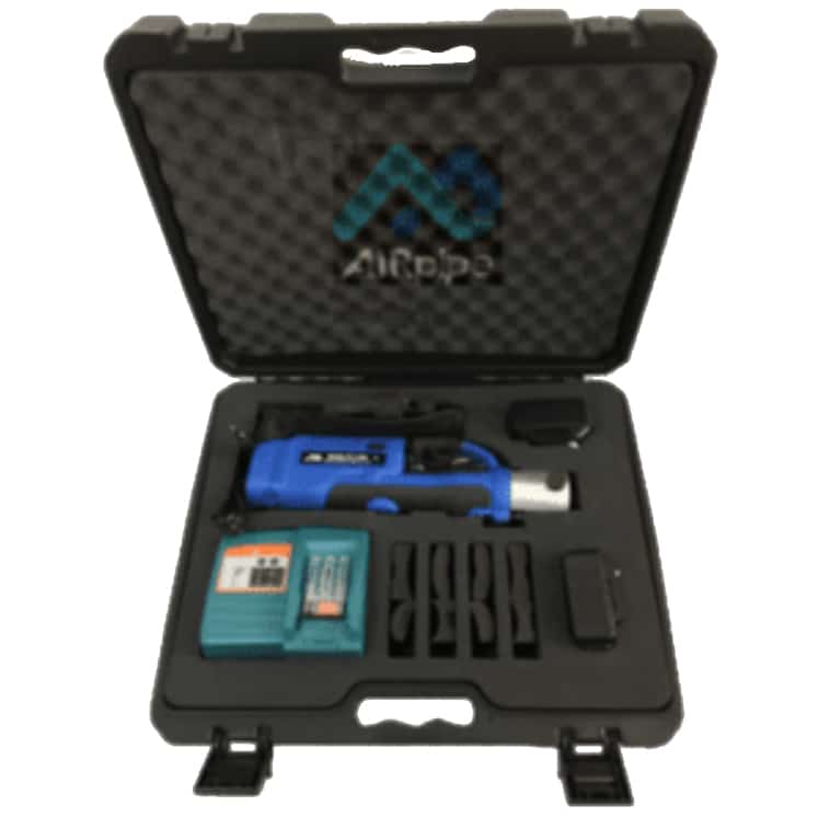 AIRpipe Portable Lugging Machine and Jaws for 2 1/2" to 8" Pipe