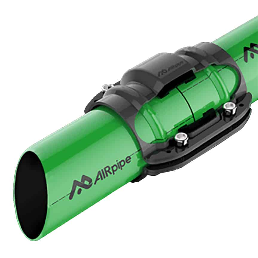 AIRpipe Green Rigid Aluminum Pipe